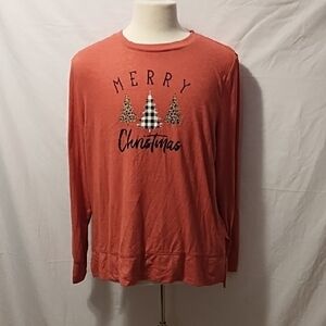 Long Sleeve Merry Christmas T- Shirt